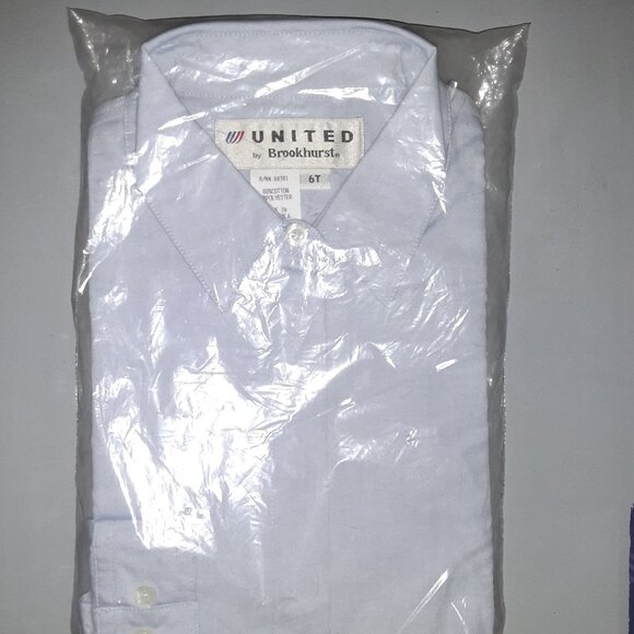 Mint Vintage UAL Shirt * 6 Tall -See Measurement * Stewardess * Flight Attendant - Picture 2 of 7